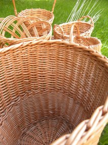 Fotografia: Kosze własnego wyrobu Fotografia: Kosze własnego wyrobu