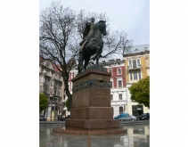 Fotografia: Pomnik księcia Daniła (Daniela) Halickiego, króla Rusi i założyciela miasta Lwów