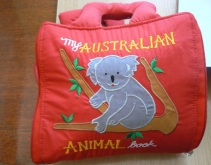 Fotografia: Książeczka dotykowa pt. "My Australian animal book" 